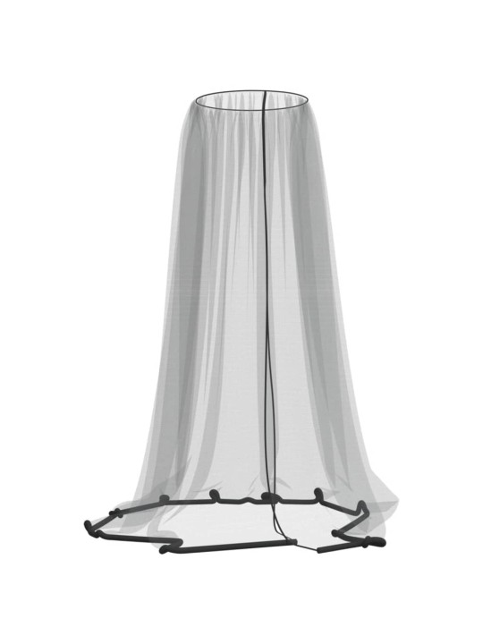 Tinklelis nuo uodų skėčiui, juodas, Φ330x250cm, 220 tinklas
