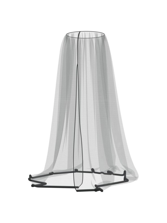 Tinklelis nuo uodų skėčiui, juodas, Φ330x250cm, 220 tinklas