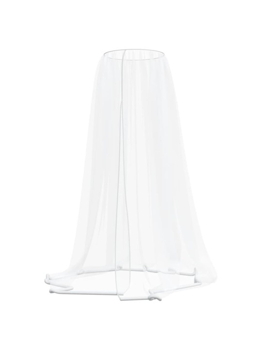 Tinklelis nuo uodų skėčiui, baltas, Φ300x230cm, 220 tinklas