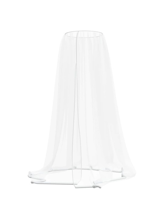 Tinklelis nuo uodų skėčiui, baltas, Φ330x250cm, 220 tinklas