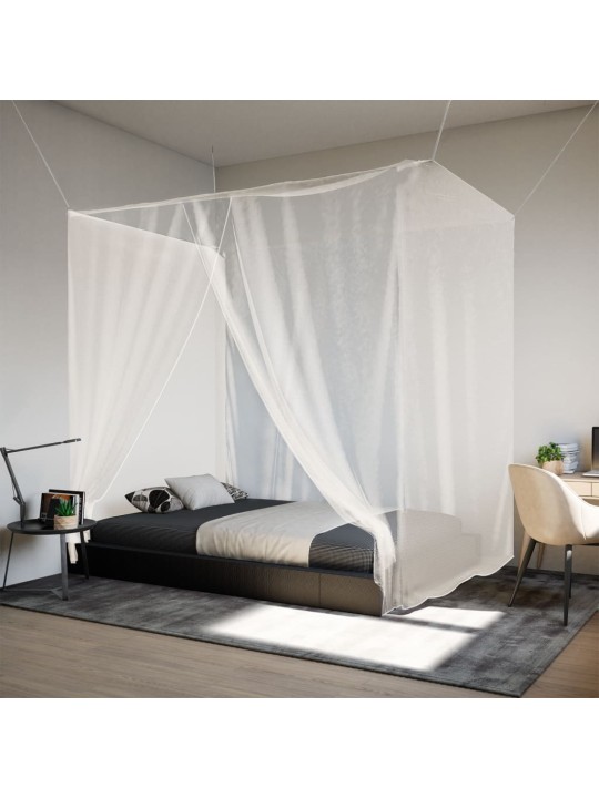 Tinklelis nuo uodų, baltas, 220x100x150cm, 156 tinklo