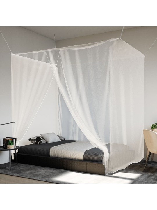 Tinklelis nuo uodų, baltas, 220x180x180cm, 156 tinklo
