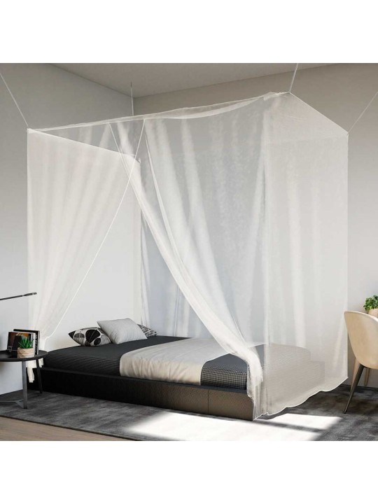 Tinklelis nuo uodų, baltas, 220x200x210cm, 156 tinklo
