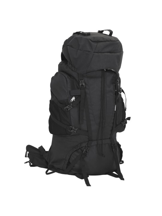 Turistinė kuprinė, juoda, 100L, oksfordo audinys