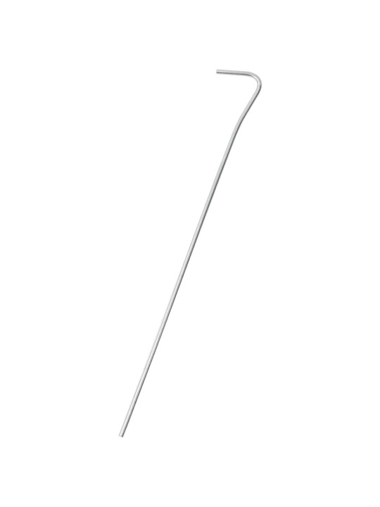 Palapinės kaiščiai, 50vnt., 23cm, skersmuo 3mm, plienas