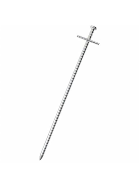 Palapinės kaiščiai, 24vnt., 23cm, skersmuo 6mm, plienas