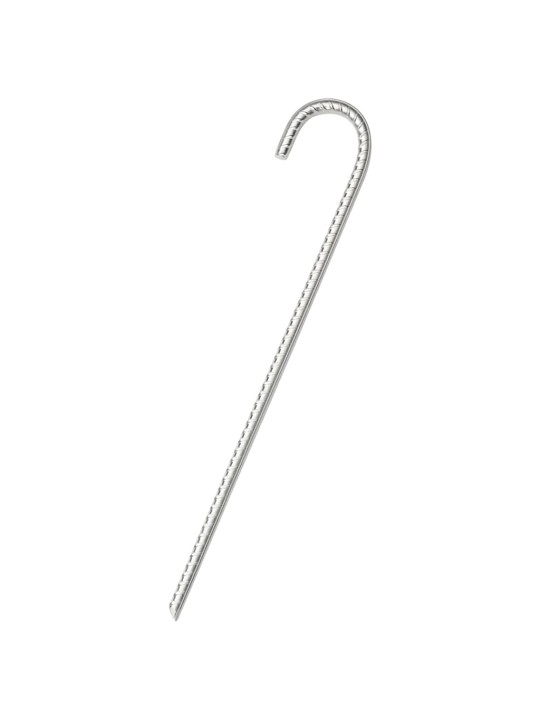 Palapinės kaiščiai, 6vnt., 37cm, skersmuo 10mm, plienas