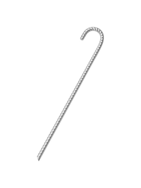 Palapinės kaiščiai, 6vnt., 41,5cm, skersmuo 12mm, plienas