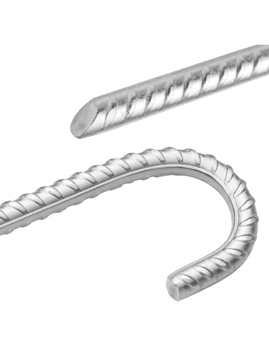 Palapinės kaiščiai, 6vnt., 41,5cm, skersmuo 12mm, plienas