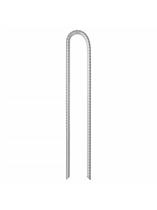 Palapinės kaiščiai, 6vnt., 37cm, skersmuo 10mm, U forma