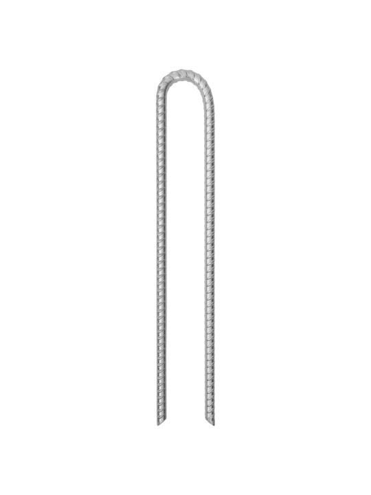 Palapinės kaiščiai, 6vnt., 41,5cm, skersmuo 12mm, U forma