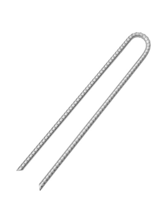 Palapinės kaiščiai, 6vnt., 41,5cm, skersmuo 12mm, U forma