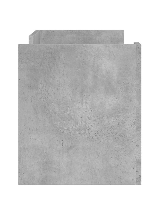 Televizoriaus spintelė, betono pilka, 104x35x50cm, mediena