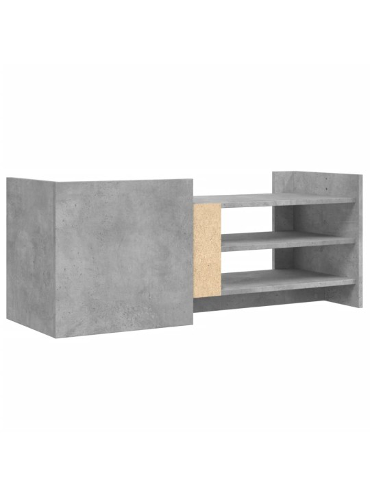 Televizoriaus spintelė, betono pilka, 100x35x40cm, mediena