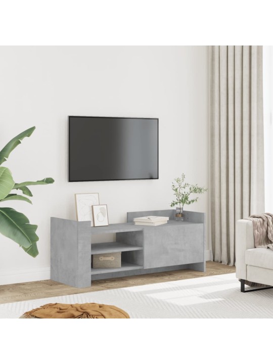 Televizoriaus spintelė, betono pilka, 100x35x40cm, mediena