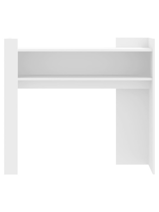Konsolinis staliukas, baltas, 100x35x90cm, apdirbta mediena