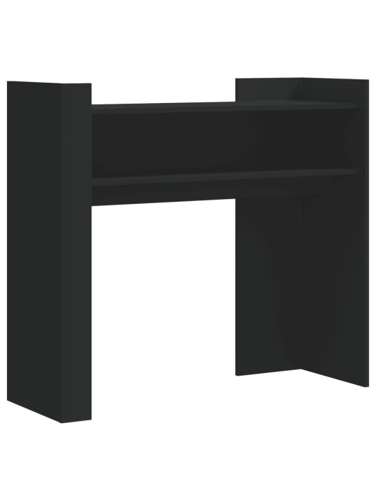 Konsolinis staliukas, juodas, 100x35x90cm, apdirbta mediena