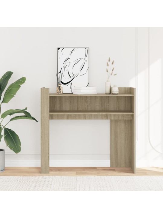 Konsolinis staliukas, ąžuolo, 100x35x90cm, apdirbta mediena