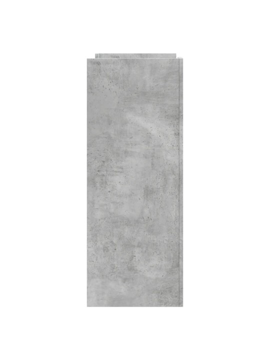Konsolinis staliukas, betono, 100x35x90cm, apdirbta mediena