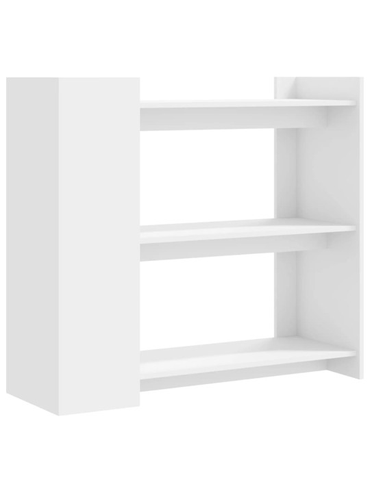 Konsolinis staliukas, baltas, 100x35x90cm, apdirbta mediena