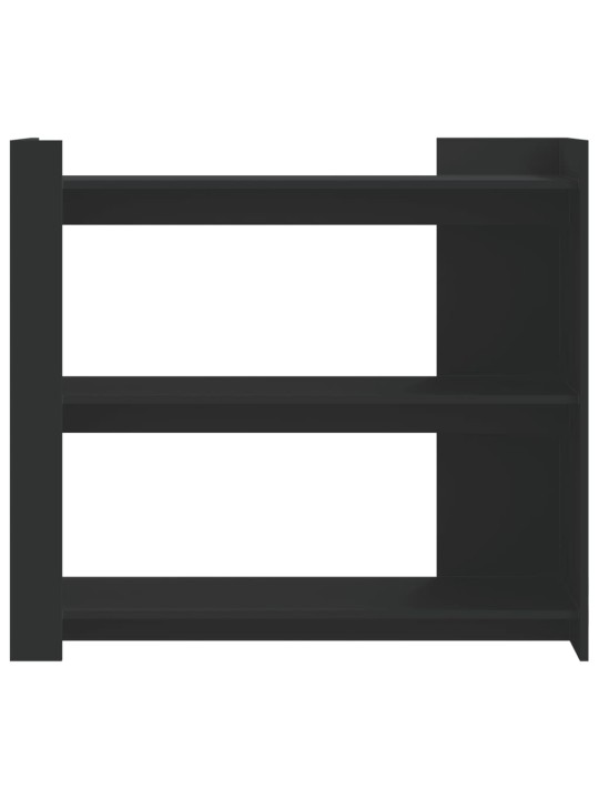 Konsolinis staliukas, juodas, 100x35x90cm, apdirbta mediena