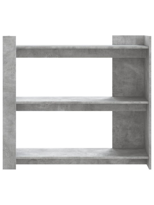 Konsolinis staliukas, betono, 100x35x90cm, apdirbta mediena