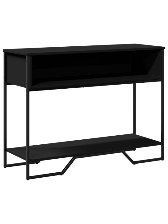 Konsolinis staliukas, juodas, 100x35x74,5cm, apdirbta mediena