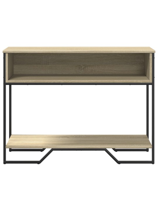 Konsolinis staliukas, ąžuolo, 100x35x74,5cm, apdirbta mediena