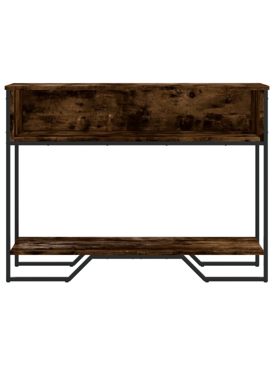 Konsolinis staliukas, dūminio ąžuolo, 100x35x74,5cm, mediena