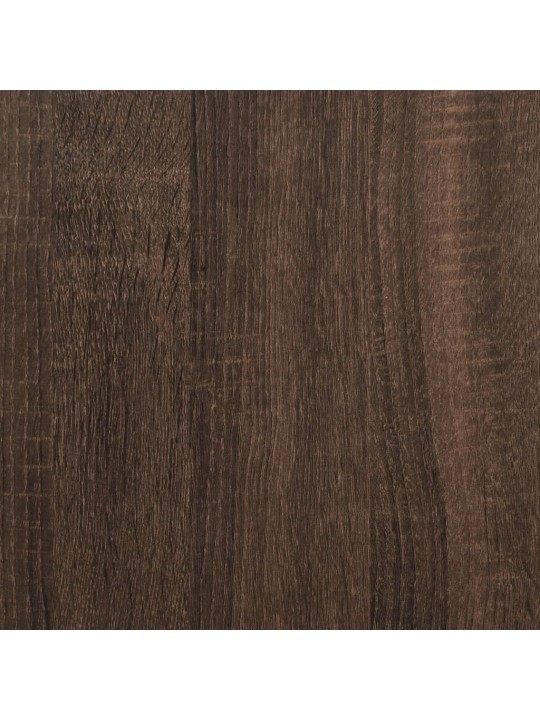 Šoninė spintelė, ruda ąžuolo, 101x35,5x74,5cm, apdirbta mediena