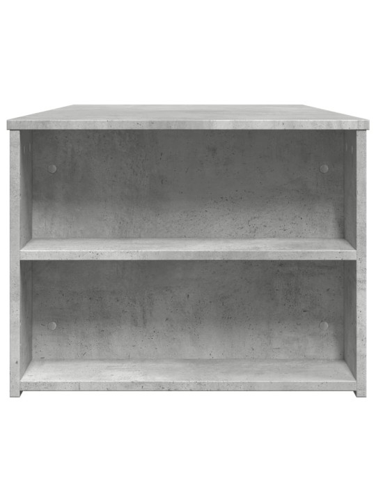Kavos staliukas, betono pilkas, 102x55x42cm, apdirbta mediena