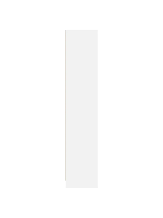Knygų spinta, baltos spalvos, 57x28,5x107,5cm, apdirbta mediena