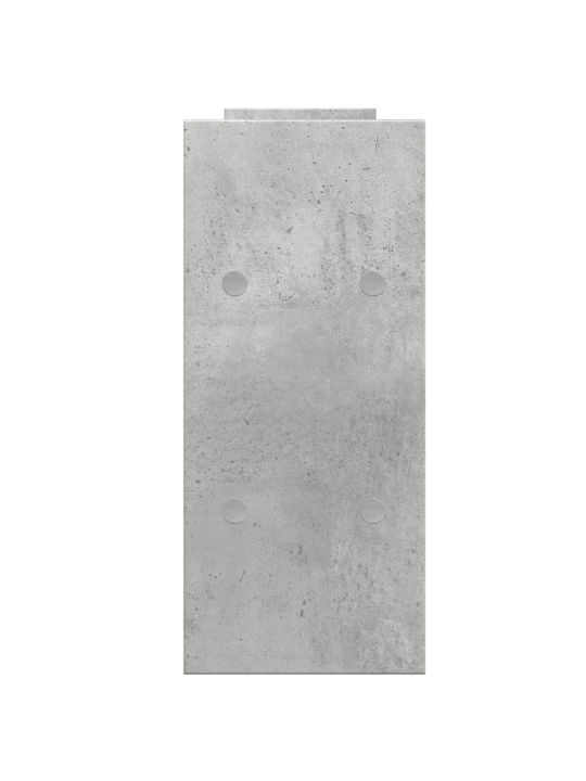 Rašomojo stalo lentyna, betono, 38,5x17x39cm, apdirbta mediena