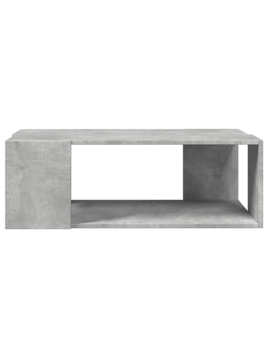 Kavos staliukas, betono pilkas, 89,5x48x30cm, apdirbta mediena