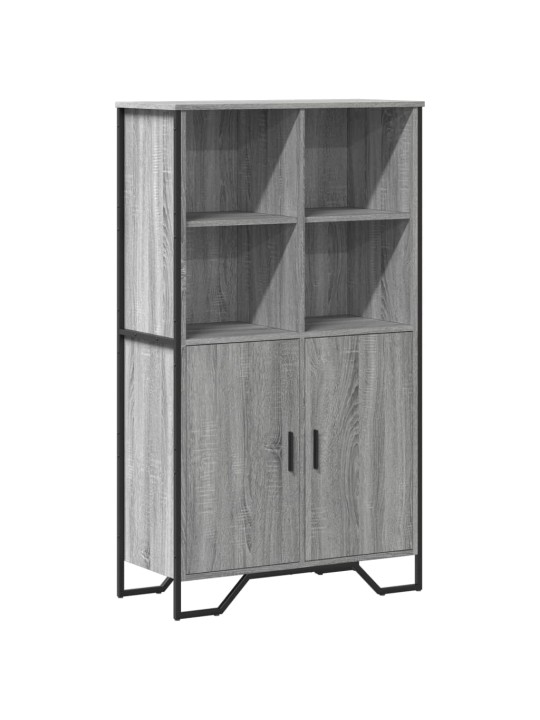 Komoda, juodos spalvos, 79,5x35,5x137,5cm, apdirbta mediena