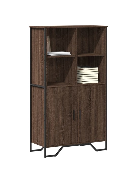 Komoda, sonoma pilkos, 79,5x35,5x137,5cm, apdirbta mediena