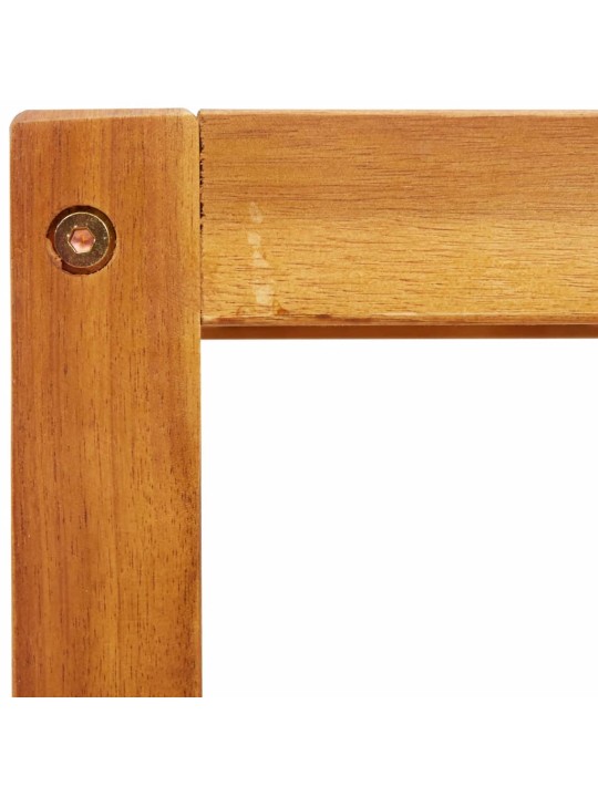 Sodo stalas, 65x65x29cm, akacijos medienos masyvas