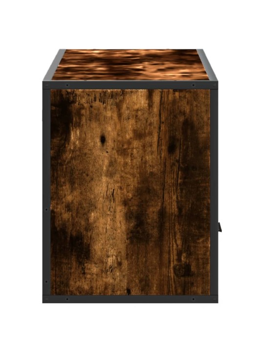 Televizoriaus spintelė, dūminė, 100x31x39,5cm, mediena/metalas