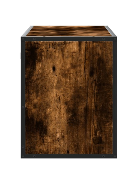 Televizoriaus spintelė, dūminė, 100x31x39,5cm, mediena/metalas