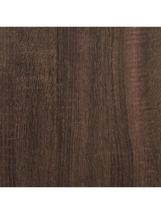 Šoninė spintelė, ruda ąžuolo, 102x37x75,5cm, apdirbta mediena