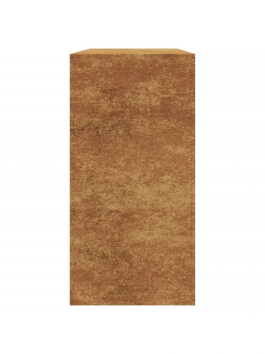 Stovas malkoms, 100x40x80cm, corten plienas