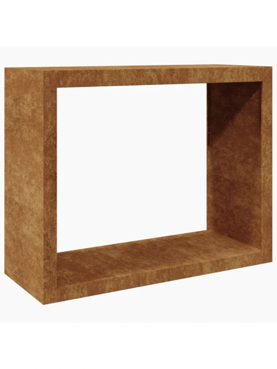 Stovas malkoms, 100x40x80cm, corten plienas