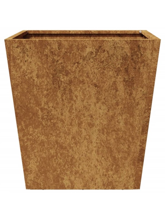 Sodo loveliai, 2vnt., 40x40x40cm, corten plienas