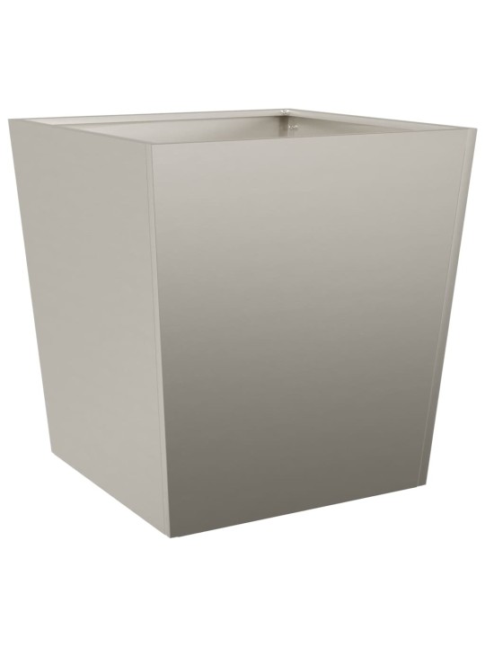 Sodo loveliai, 2vnt., 50x50x50cm, corten plienas