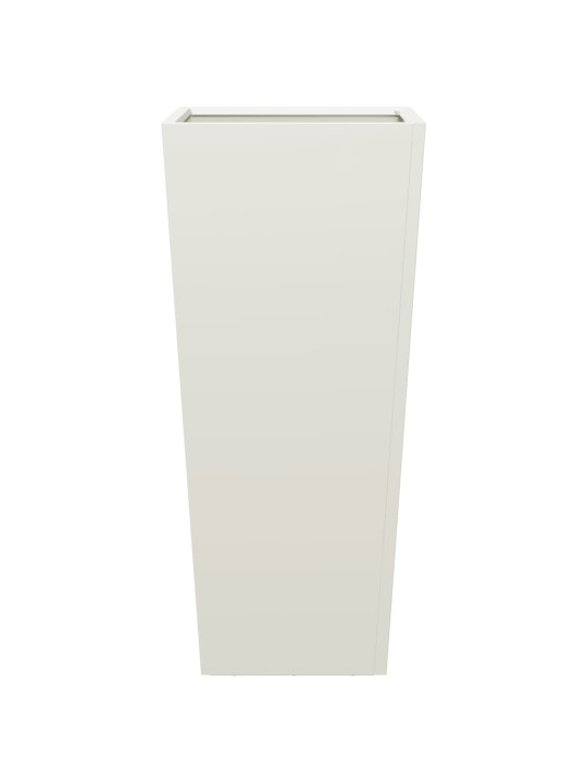 Sodo loveliai, 2vnt., baltos spalvos, 35x35x75cm, plienas