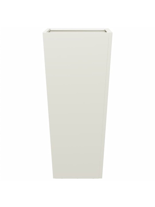 Sodo loveliai, 2vnt., baltos spalvos, 35x35x75cm, plienas