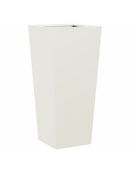 Sodo loveliai, 2vnt., baltos spalvos, 35x35x75cm, plienas