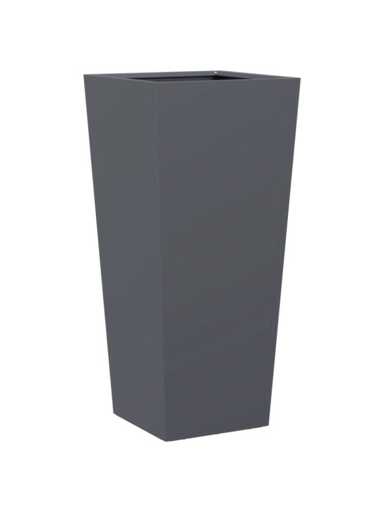 Sodo loveliai, 2vnt., antracito spalvos, 35x35x75cm, plienas