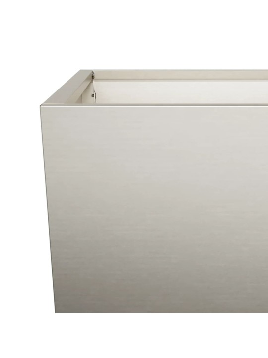 Sodo loveliai, 2vnt., 35x35x75cm, corten plienas