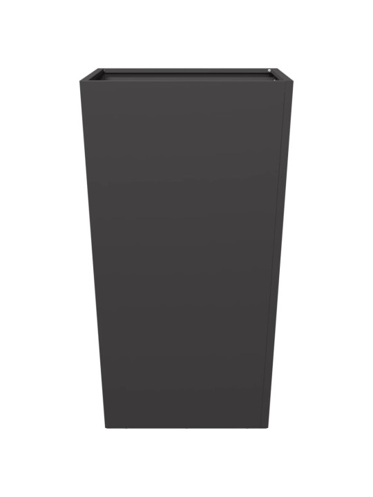Sodo loveliai, 2vnt., juodos spalvos, 45x45x75cm, plienas